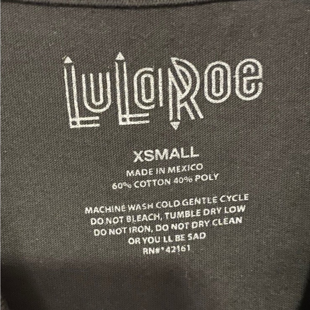 XS Lularoe Rocker Tee NWT - Picture 5 of 6